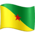 🇬🇫 flag: French Guiana display on Facebook